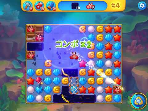 Fishdom level 4692 no boosters フィッシュダム ノーマル [Friend's]