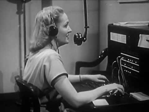 Telephone Courtesy - circa 1940's - CharlieDeanArchives / Archival Footage