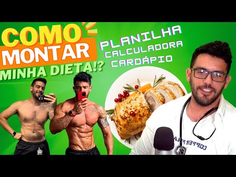 COMO MONTAR MINHA DIETA, TREINO, COMPLETO GRÁTIS!