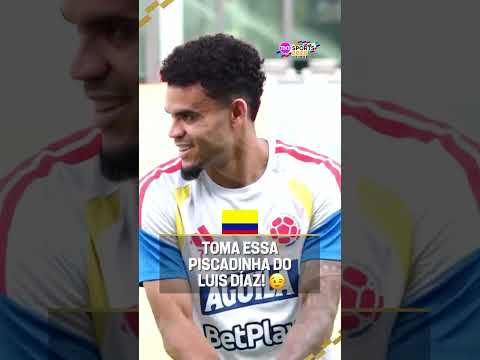 OLHA A PISCADINHA DO LUIS DÍAZ KKKKKKKKKKKKKK #shorts