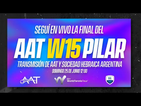 Final AAT W15 Pilar: Romina Ccuno Vs Mell Reasco González