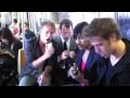 "Take Me Out" by Atomic Tom LIVE on NYC subway ...
