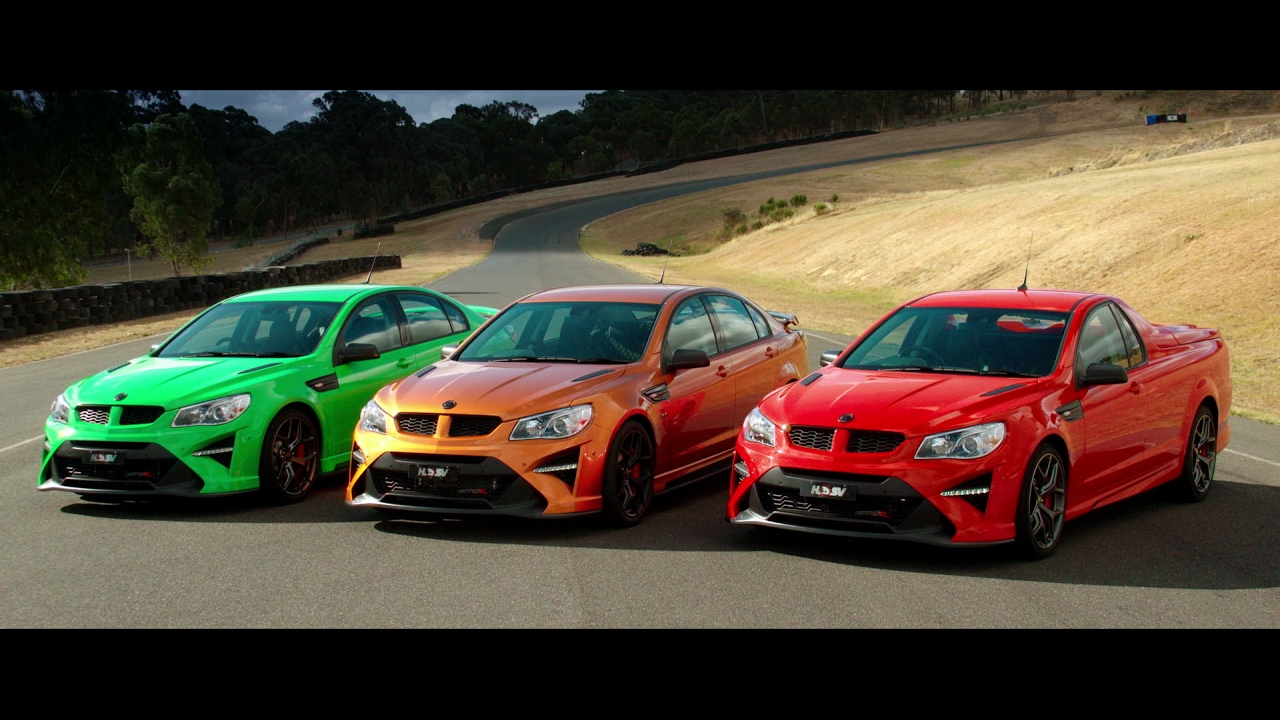 HSV GTSR Range Launch