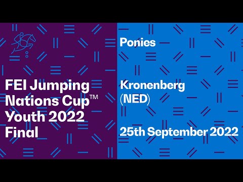 🔴 LIVE | Ponies - FEI Jumping Nations Cup™ Youth 2022 Final