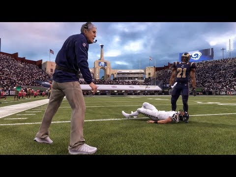 PETE CARROLL CONFRONTS BRIDGES AFTER ROUGHING THE PASSER! Madden 19 Career Mode Gameplay Ep. 9