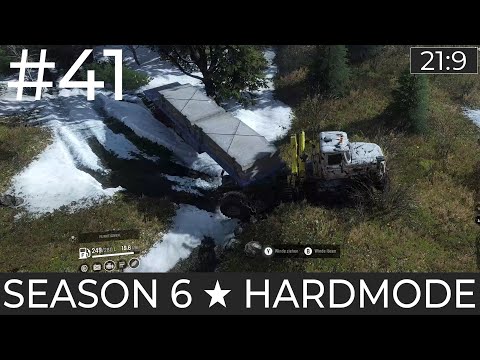 S06 Hardmode #41 - Bau des Truck-Shops  (Maine, USA) ★ Snowrunner Deutsch