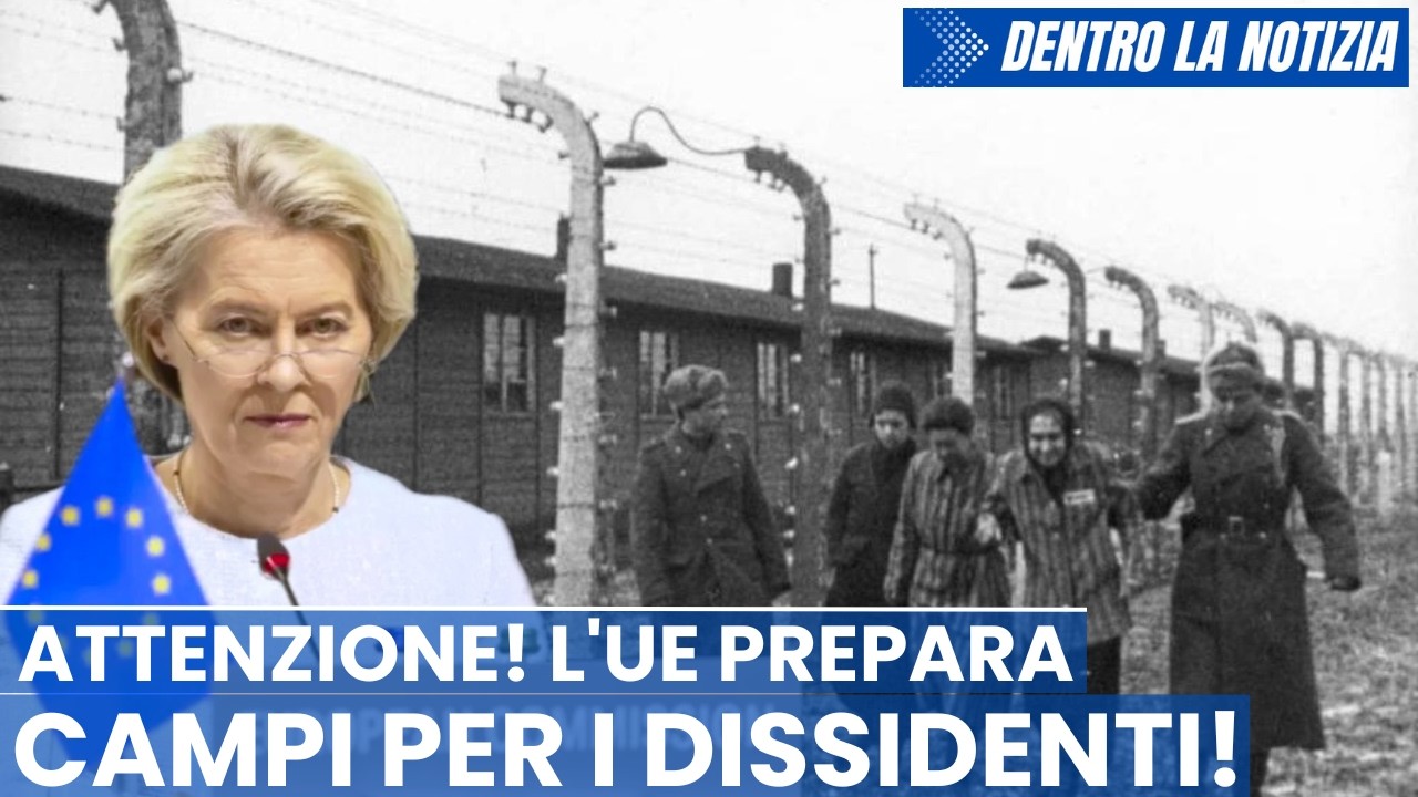 ATTENZIONE UE prepara campi per dissidenti contrari guerra come i nazisti! Lettonia campo per 10.000