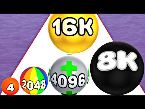 Number Ball 3D: Merge Games - Asmr Ball Run 2048 infinity (Number Master, Math Games)