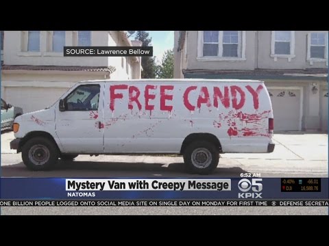 Mystery Behind Creepy 'Free Candy' Van Seen Roaming Sacramento Solved