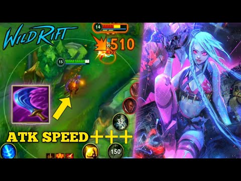 JINX "Wit's End" MAX ATTACK SPEED 15 KILL! | Wild Rift