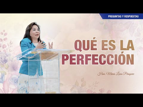 Qué es la perfección - Hna. María Luisa Piraquive - IDMJI