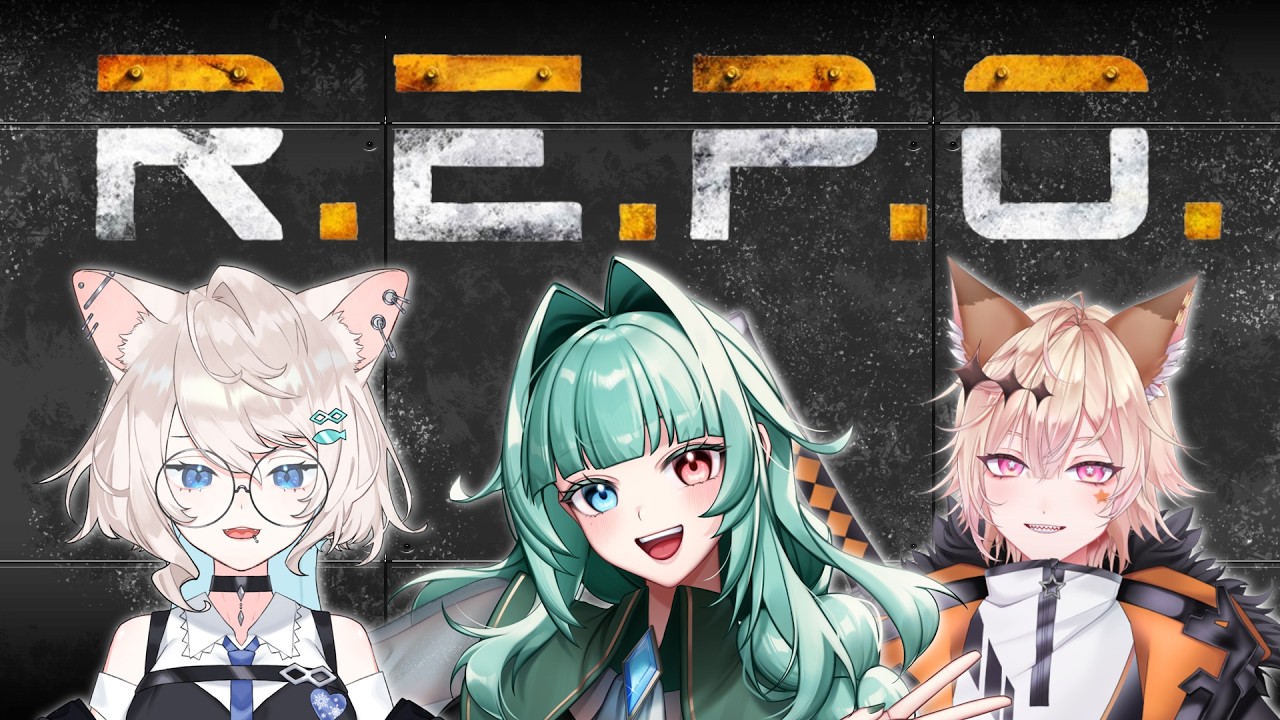 【#コラボ配信 】お友達とパワーアップしたREPOで遊ぶ!!【#青柳海耶/#Vtuber】