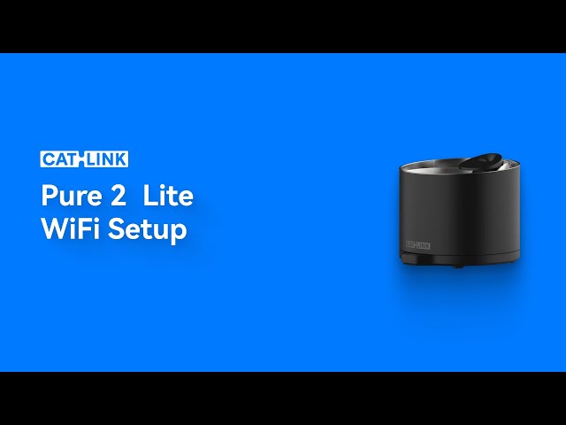 CATLINK Water Fountain Pure 2 Lite WiFi Setup