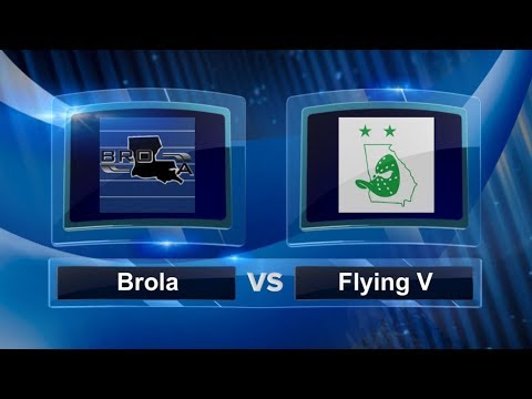 Brola vs Flying V-- Round of 16 - Tampa Bay Kickball Open #TBKO2018