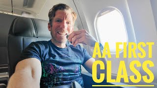 America Airlines COS To DFW First Class Watch Before You Buy Your Ticket!