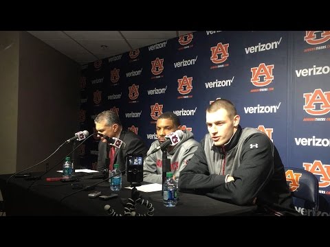 Martin, Thornwell, Chatkevicius Post-Game (Auburn) - 1/5/16