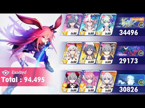 Honkai Impact - Budget MA (Exal) W9 - Huodou [34496]* Jizo [29173]* Kallen [30826]