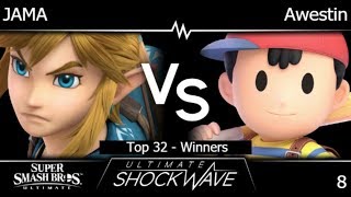 USW 8 - JAMA (Link) vs TLOC | Awestin (Ness) Top 32 - Winners - SSBU