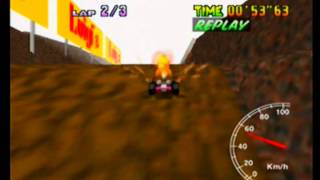 MK64 - CM (SC-3lap, PAL) - 1'24''74 (NTSC: 1'10''48)
