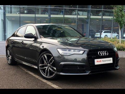LG67UUT AUDI A6 TDI QUATTRO S LINE BLACK EDITION GREY 2017, West London Audi