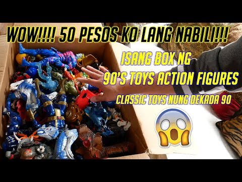 Pinoy Picker in USA 🤑😅 WOW!! Nakabili ako ng big box of 90's Toys for 50 PESOS???!!!
