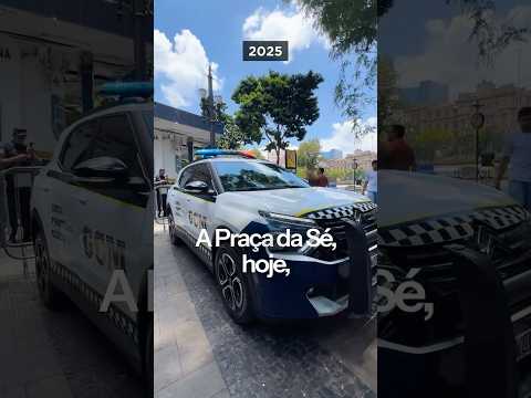 COMO ESTÁ A PRAÇA DA SÉ - QUE JÁ FOI UM DOS LUGARES "MAIS PERIGOSOS DE SP"