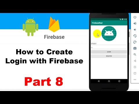 How to create login with firebase in Android Studio - Part 8