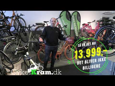 Frappé elcykel SPAR 10.000,-