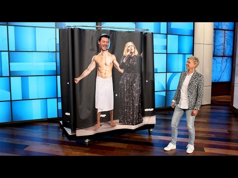 Luke Evans' Adele-icious Serenade