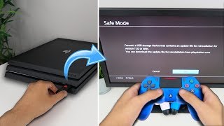 How to REINSTALL PS4 SYSTEM SOFTWARE (EASY METHOD) (FIXES ALL ERRORS)