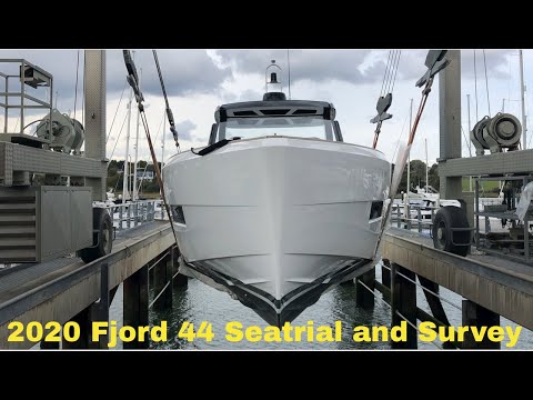 New Dealer Approved Stock- 2020 FJORD 44 OPEN For Sale- Full Survey/Lift out/Seatrial/Walkthrough