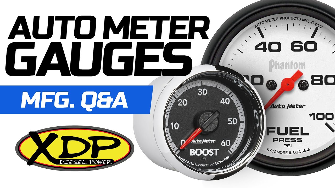 Auto Meter Digital Monitors vs Analog Gauges – Which is best? | XDP Q&A