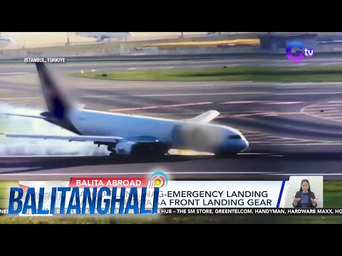 Eroplano, nag-emergency landing! BT