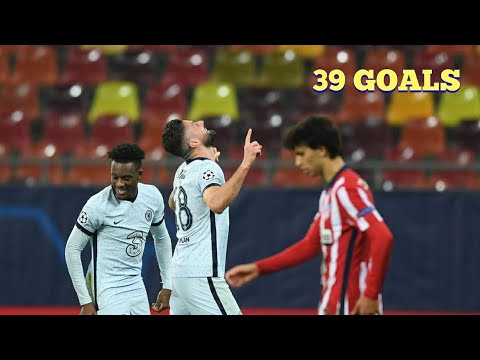 OLIVIER GIROUD - ALL 39 GOALS FOR CHELSEA