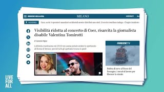 Musica e concerti per tutti, nasce l’associazione «Live for All»