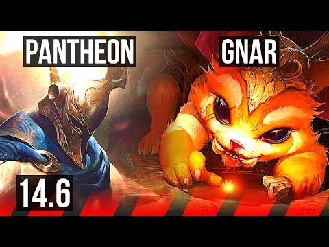 PANTH vs GNAR (TOP) | 700+ games, Legendary, 13/4/7 | NA Master | 14.6