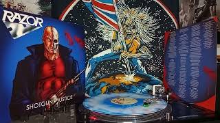 Razor - Meaning Of Pain (Shotgun Justice, Vinyl 1990)