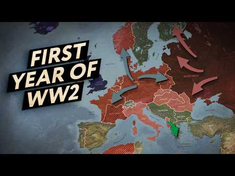 First Year of WW2 1939-1940 (Full Documentary)
