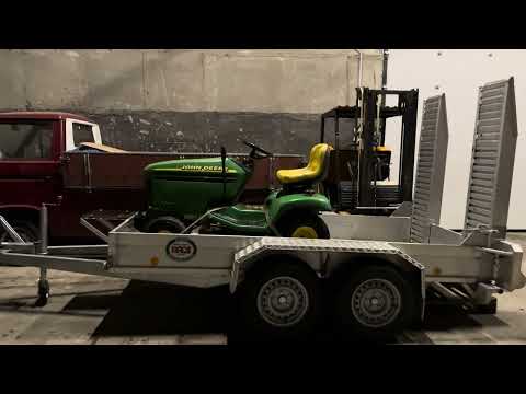 Video Barthau BAOS Minibaggertransport Anhnger