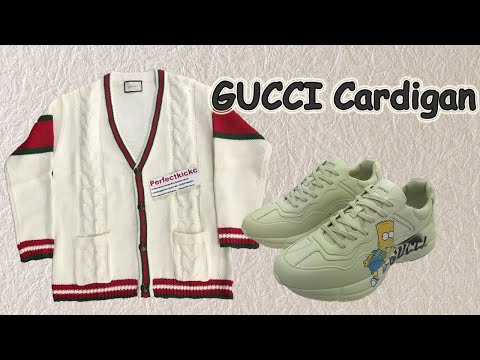 GUCCI  jacquard wool cardigan REVIEW