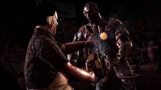 Mortal Kombat X how to unlock The Grinder Trophy, Leatherface gameplay