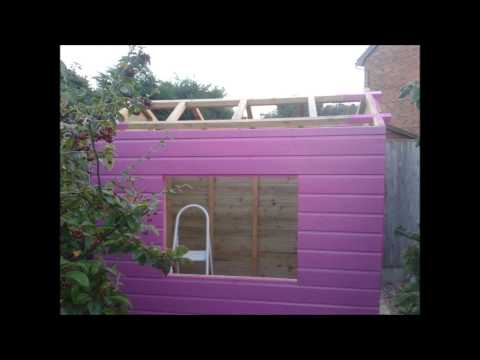 Converting an Old Shed into a Playhouse