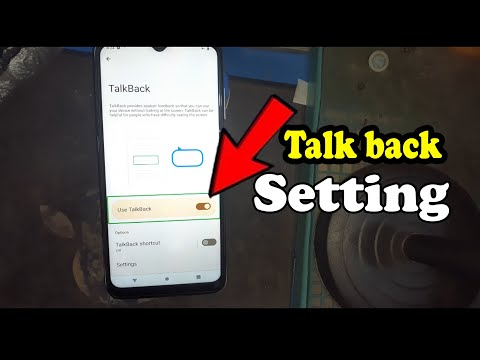 How to turn off nokia g20 talk back,  Accessibility setting only, Talkback setting