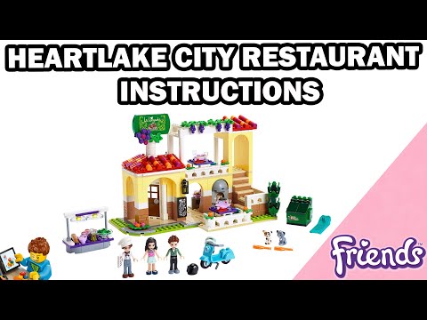 LEGO INSTRUCTIONS - Heartlake City Restaurant - FRIENDS - LEGO Set 41379