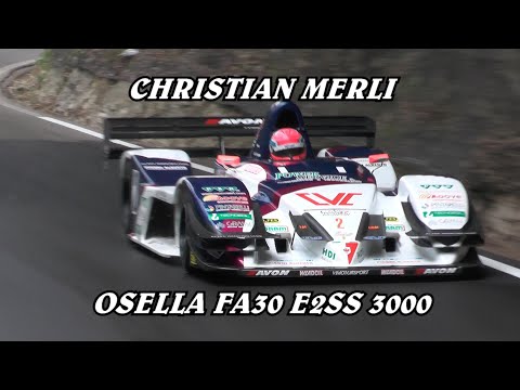 HILLCLIMB SALITA TRENTO - BONDONE 2021 / CHRISTIAN MERLI / OSELLA FA30 E2SS 3000 / 2° ASSOLUTO
