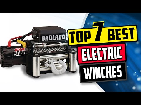 Best Electric Winch | Top 7 Best Portable Electric Winches Review [Buying Guide]