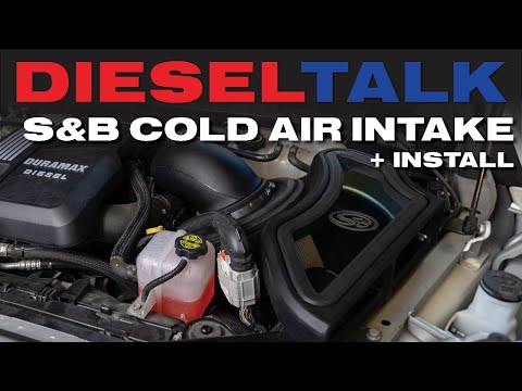 Diesel Talk | S&B Cold Air Intake Install + Overview - 3.0L Duramax.