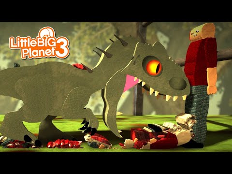 Baby Indominus Gonna Kill Momma - Indominus Rex [LittleBigPlanet 3] PS5 Gameplay