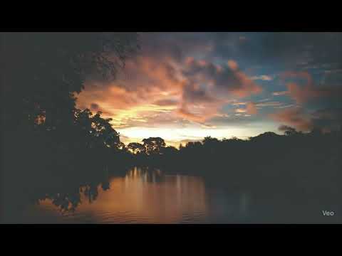 Pôr do sol - Pousada Pantanal Norte - Barão de Melgaço MT - Animação FLOW