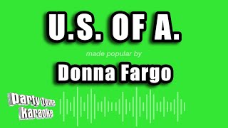 Donna Fargo - U.s. of A. (Karaoke Version)